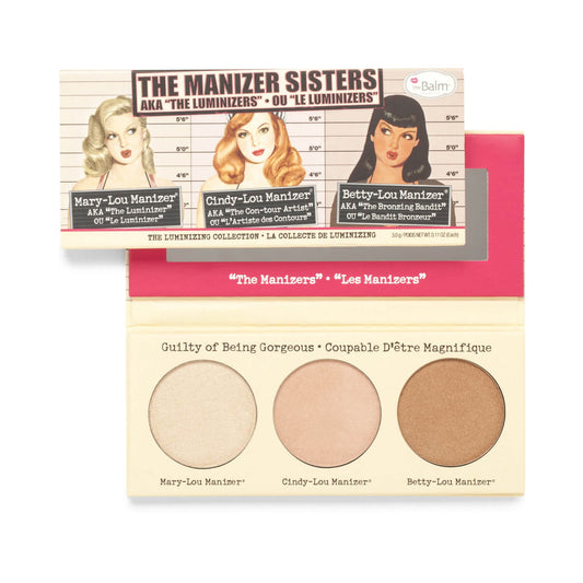 theBalm theManizer Sisters AKA the "Luminizers”