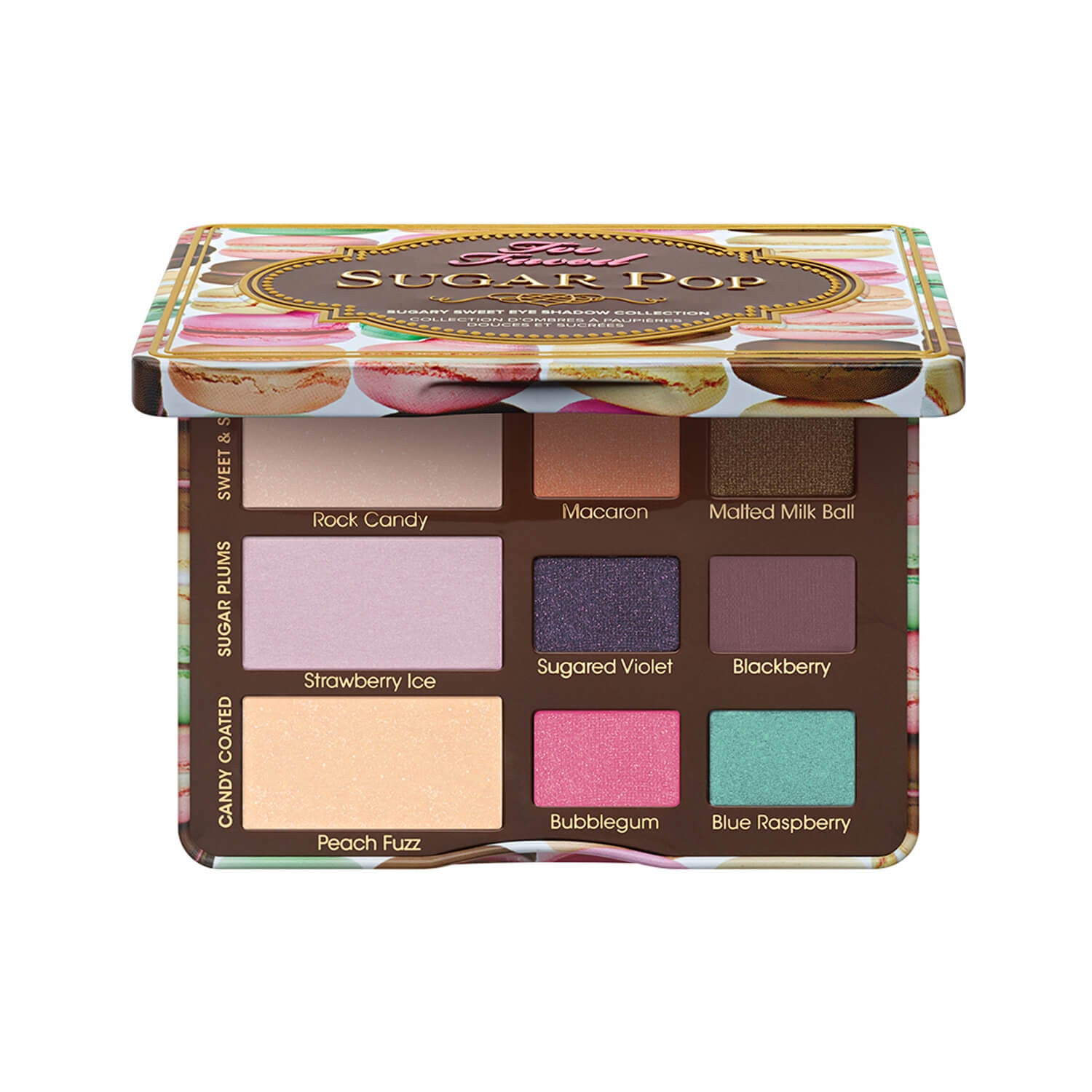 Too Faced Sugary Sweet Eye Shadow Collection Open Half